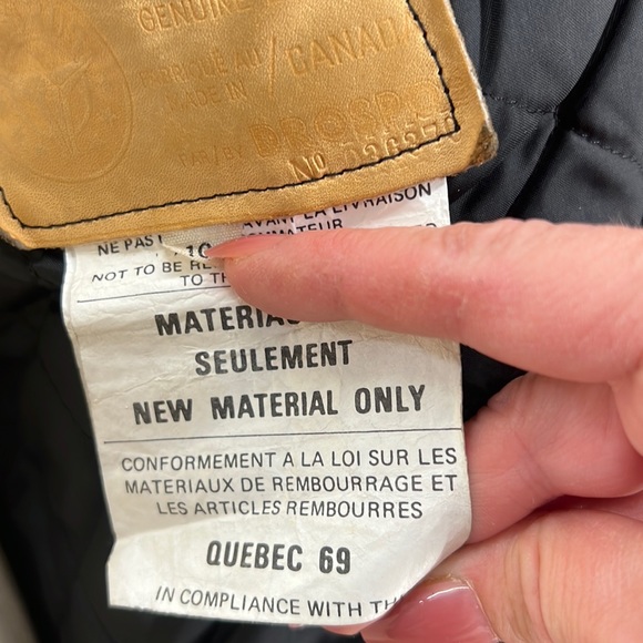 TAURUS Black Canadian Genuine Leather Quilted Liner Zippers Moto Coat - Picture 15 of 16